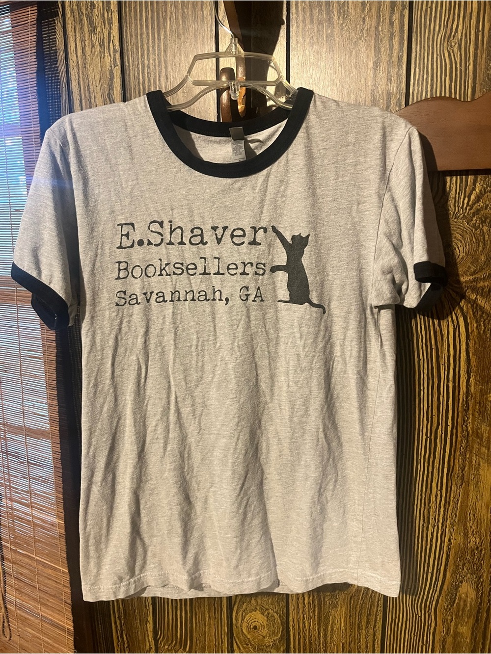 Savannah Grey Ringer Tee